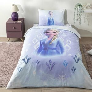 Taç Lisanslı Frozen Diamond Tek Kişilik Pamuk Nevresim Takımı